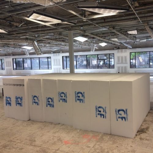 Термическая изоляция - Geofoam - Insulfoam - из экструдированного полистирола / для внутреннего пространства / для внешнего пространства