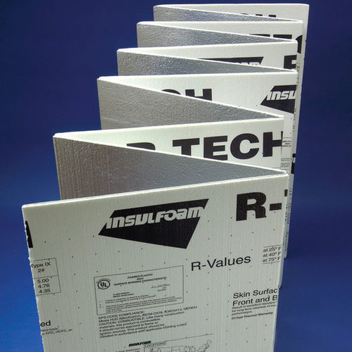 Термическая изоляция - R-TECH® FANFOLD - Insulfoam - из пенополистирола / из панелей / для внешнего пространства