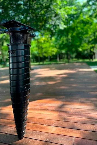 Контактный штифт для технического пола из полипропилена - DECKOFIX - IMPERTEK Srl - самовыравнивающийся / для террасы / регулируемый