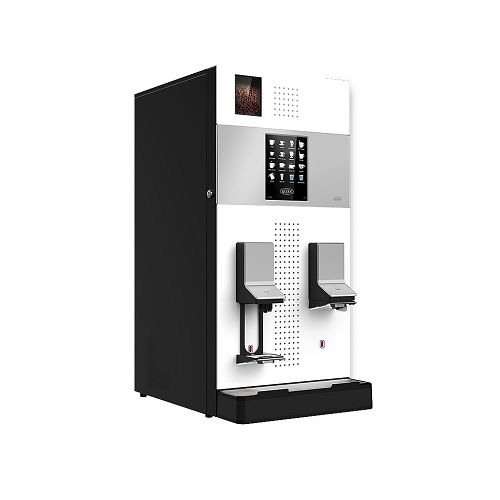 Эспрессо-машина - CQUBE EVO MF13 SW WHITE - CREM INTERNATIONAL - комбинированная / для профессионального использования / автоматическая