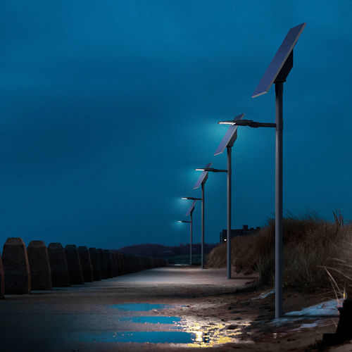 Городской фонарный столб - SPL  - WESTERN CO. Srl - современный / из окрашенной стали / LED
