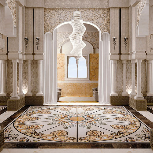 Плитка из мрамора - DUBAI - BUDRI - для интерьера / для напольной поверхности / большой формат