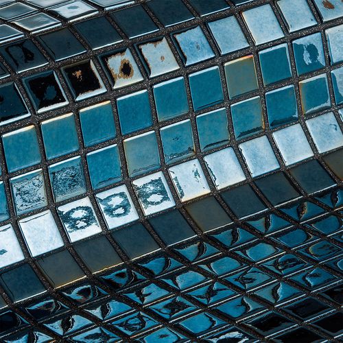 Мозаика из вулканической лавы - 25 - EZARRI MOSAICO - глянцевая / для интерьера / для наружного применения