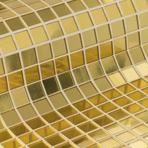 Мозаика из стекла - Gold 25 - EZARRI MOSAICO - глянцевая / для интерьера / для наружного применения