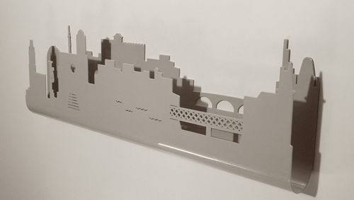 Настенная вешалка для верхней одежды - SKYLINE GIRONA - Utoopic - современная / из металла