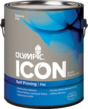 Декоративная краска - OLYMPIC® ICON™ - OLYMPIC - для наружного применения / для стены / акриловая