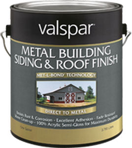 Защитная краска - VALSPAR® BUILDING SIDING & ROOF FINISH - VALSPAR - для наружного применения / для металлической кровли / для металла