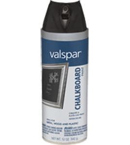 Декоративная краска - VALSPAR® CHALKBOARD SPRAY - VALSPAR - для столярных изделий / для дерева / для меловой доски