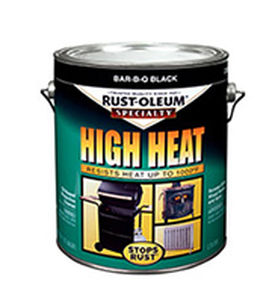 Термоизоляционная краска - HIGH HEAT BRUSH ON - RUST-OLEUM - для металлоконструкций