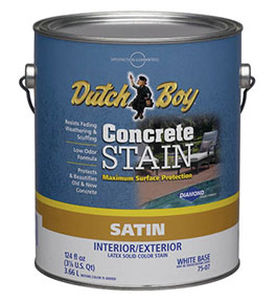 Декоративная краска - CONCRETE STAINS - DUTCH BOY - для напольной поверхности