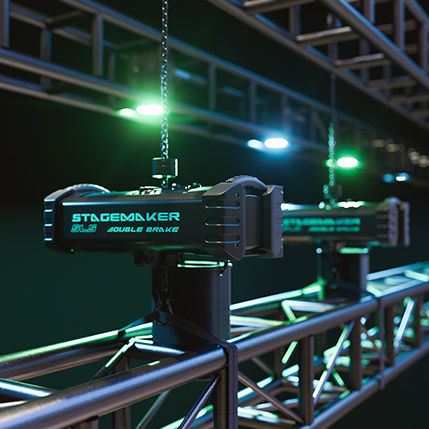 Электрический тросовый полиспаст - STAGEMAKER SL - VERLINDE - 2 скорости