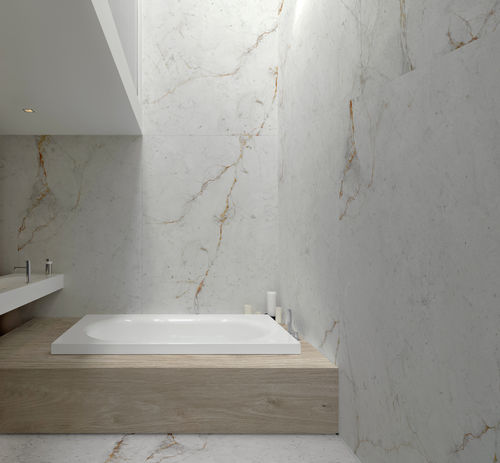 Декоративная панель для настила - Abu Dhabi White - NEOLITH - настенная / для внутренней компоновки / для внешнего благоустройства