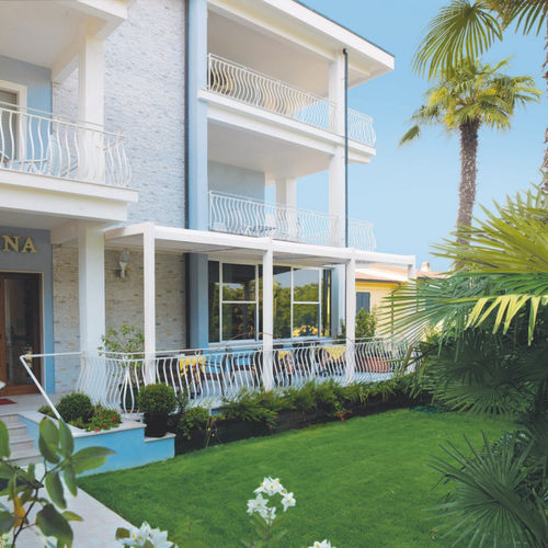 Пергола пристроенная к зданию - FUTURA - IL CEPPO - из алюминия / с мобильными планками