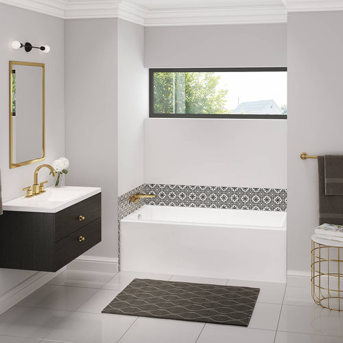 Встроенная ванна - BOSCA 6030 IFS - MAAX bathroom - для жилых зданий / из акрилового полимера / современная