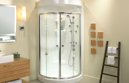 Душевая кабина из стекла - FREESTYLE R - MAAX bathroom - с раздвижными дверями / угловая