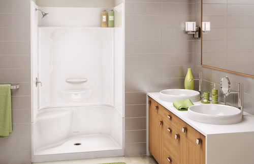 Душевая кабина из акрила - KDS 3448 - MAAX bathroom - с распашной дверцей / прямоугольная
