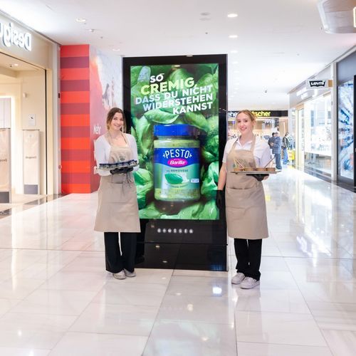 Рекламная стелла - JCDecaux - Mobilier Urbain - LED / цифровая / из металла
