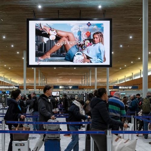Настенный рекламный щит - JCDecaux - Mobilier Urbain - LED