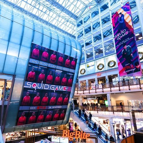 Встраиваемый рекламный щит - JCDecaux - Mobilier Urbain - настенный / LED