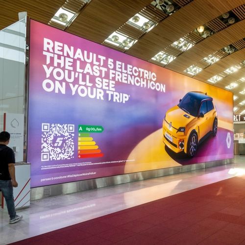 Рекламный щит для потолочного крепления - JCDecaux - Mobilier Urbain - встраиваемый / настенный / LED