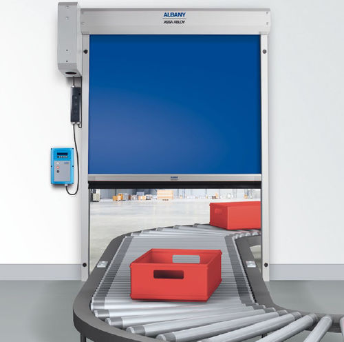 Ролетное промышленные ворота - RP100 - ASSA ABLOY - из алюминия / из гальванизированной стали / из ткани