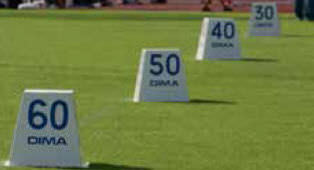Указатель метража разметки для сектора метания - 00011000 - DIMA SPORT