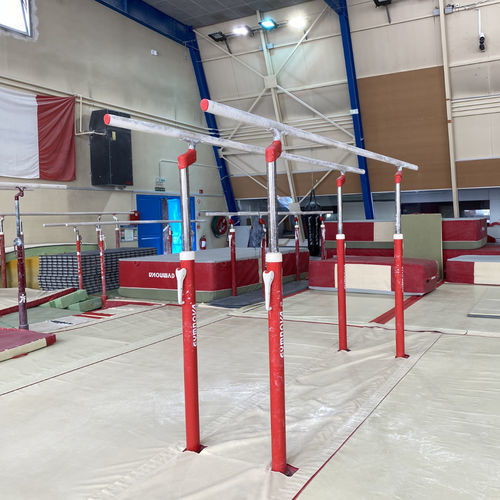 Параллельные стержни для гимнастики - 3834 - GYMNOVA - для спортивного учреждения