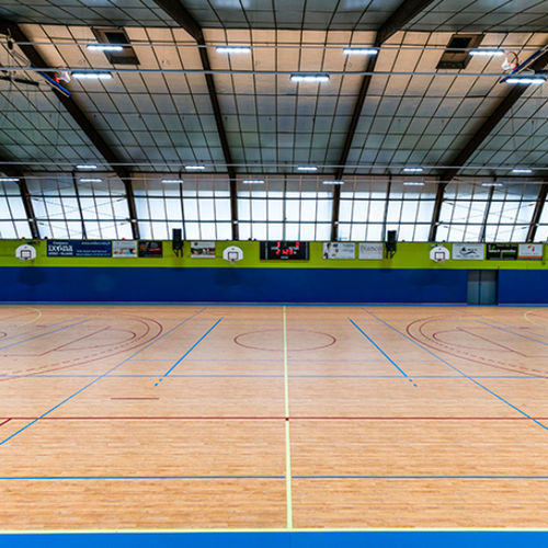 Спортивное покрытие для интерьера - LUMAFLEX ENERGY OMNISPORTS REFERENCE MULTI-USE - Tarkett Sports Indoor - из дерева / виниловое / для спортивных залов