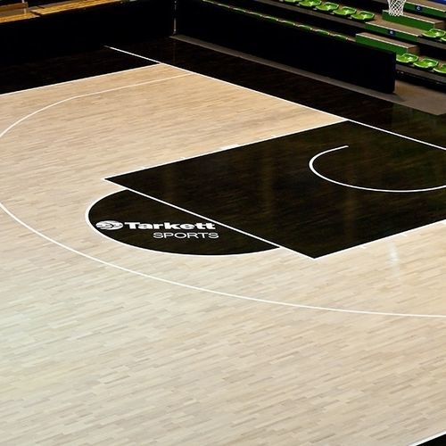 Спортивное покрытие для интерьера - PROFLEX M - Tarkett Sports Indoor - из дерева / для спортивных залов / для спортивной площадки