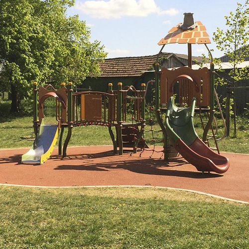 Игровая конструкция для коллективной организации - PICCOLO 3 FORESTIC : JPX-0017 - HUSSON INTERNATIONAL - из пластика / из стали / из ламината высокого давления