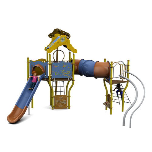 Игровая конструкция для игровой площадки - CAMELEO 2 AQUATIC : JCX-0013 - HUSSON INTERNATIONAL - из пластика / из стали / из ламината высокого давления