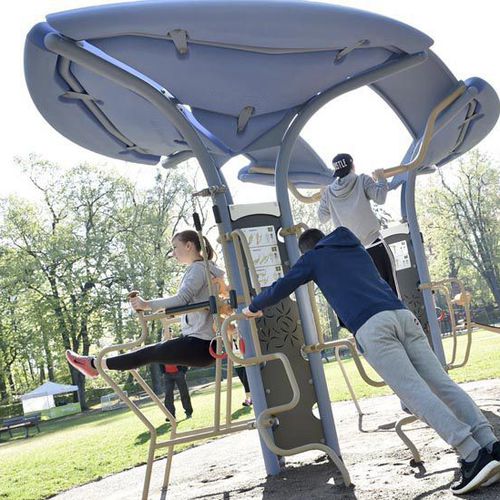 Пространство для фитнеса под открытым небом - OUT&FIT  - HUSSON INTERNATIONAL