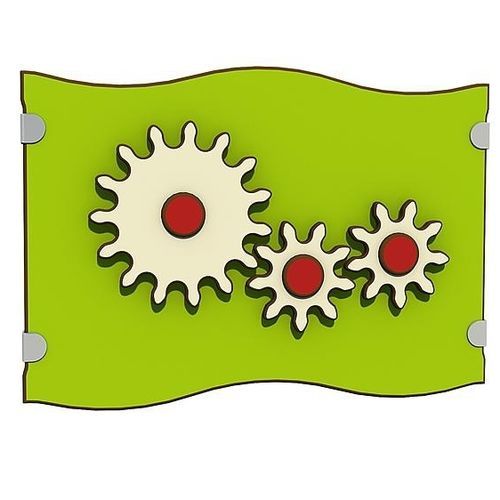 Панель для игр с колесом - TOOTH WHEEL  - eibe Produktion + Vertrieb GmbH & Co KG