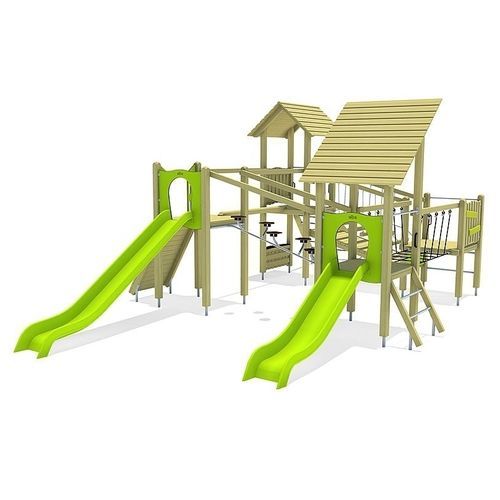 Игровая конструкция для игровой площадки - MERU    - eibe Produktion + Vertrieb GmbH & Co KG - из стали / из дерева / из ламината высокого давления
