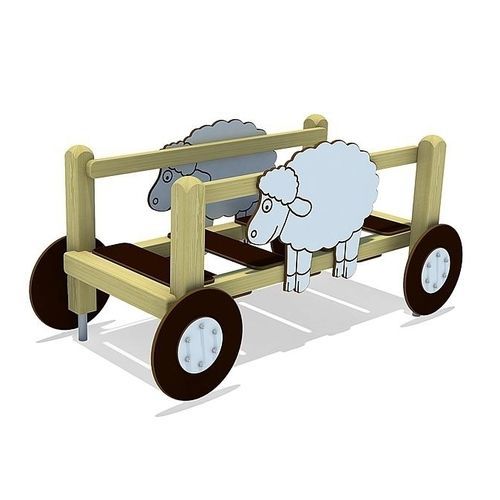 Транспортное средство для игровой площадки - LUKAS  - eibe Produktion + Vertrieb GmbH & Co KG - из дерева / для наружного применения