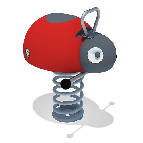 Качалка на пружине из стали - LADYBUG  - eibe Produktion + Vertrieb GmbH & Co KG - животные / одноместная