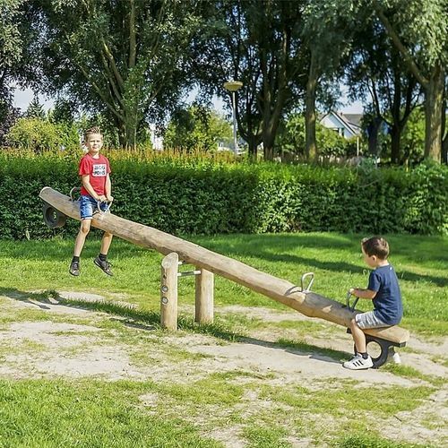 Качели из дерева - GOLPIO  - eibe Produktion + Vertrieb GmbH & Co KG - для игрового парка / 4 места