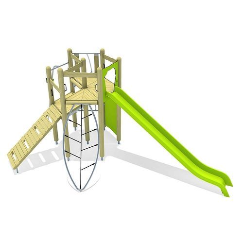 Игровая конструкция для игровой площадки - LYCON 1  - eibe Produktion + Vertrieb GmbH & Co KG - из металла / из дерева / модульная