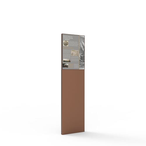 Стелла сигнальное обозначение - ARTOWN - Empreinte signalétique - из алюминия / из термолакированной стали / из плиточного камня, покрытого эмалью