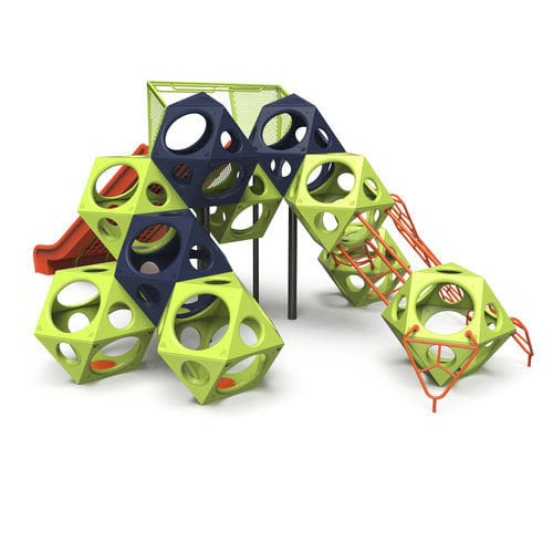 Приспособление для лазания для игровой площадки - PLAYCUBES® SENSORY ADDITIONS  - PLAYWORLD - модульное / с горкой