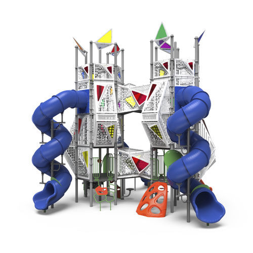 Игровой тур для игровой площадки - EMERSON HEIGHTS  - PLAYWORLD - с горкой / из металла