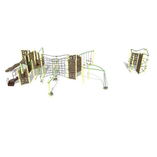 Игровая конструкция для игровой площадки - GeoPlex&trade; 1 Design 5109 - LANDSCAPE STRUCTURES - из стали, покрытой порошком / из полиэтилена / модульная