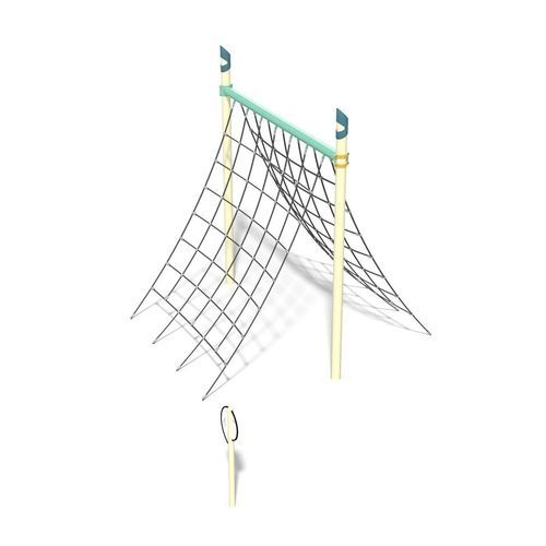 Сетка для лазанья для игровой площадки - FitCore&trade; Extreme A-Frame Cargo Net - Design 6195 - LANDSCAPE STRUCTURES