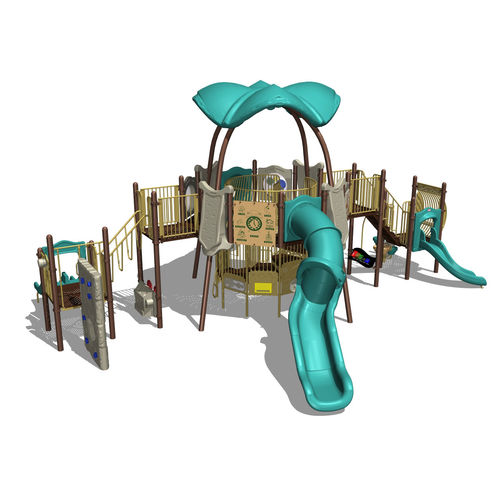Игровая конструкция для игровой площадки - QU067782 - little tikes - из пластика