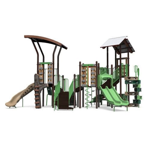 Игровая конструкция для игровой площадки - NU-EDGE®   - little tikes - из дерева / из пластика / модульная