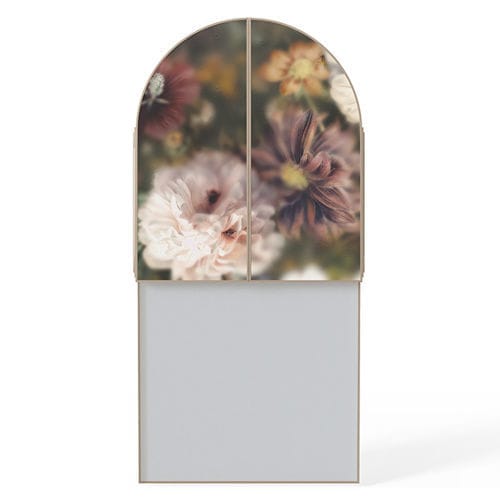 Отдельностоящее зеркало - BLOSSOM TRIPTYCH - Devon&Devon - современное / из дерева / позолоченное