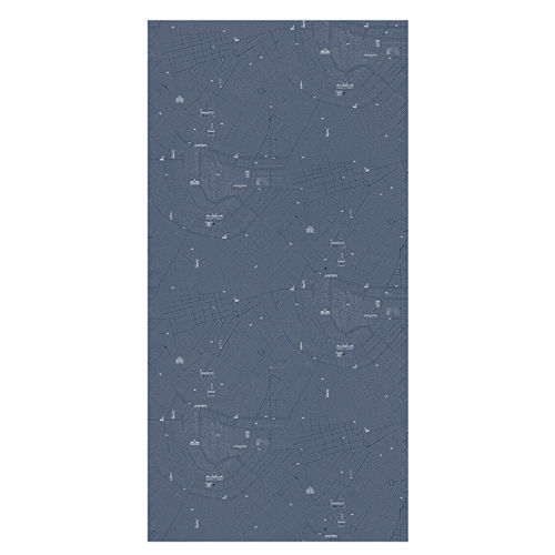 Декоративная панель из керамики - URBAN BLUE - Devon&Devon - для внутренней компоновки / гладкий / огнестойкий