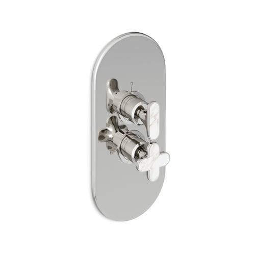 Однорычажный смеситель для душа - TWY949BCLO2WE - Devon&Devon - настенный / термостатический / из латуни
