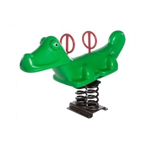 Качалка на пружине из пластика - AFTER WHILE CROCODILE FUN BOUNCE - progressive design playgrounds - животные / одноместная