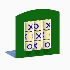 Панель для игр крестики-нолики - TIC TAC TOE - progressive design playgrounds